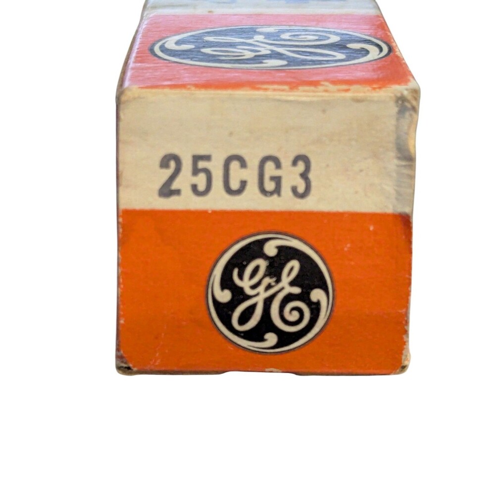GE 25CG3 Electronic Vacuum Tube Radio TV Electron NOS Vintage 12 Pins Amplifier